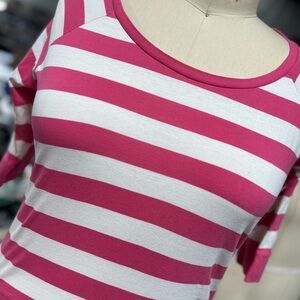 Striped blouse 2X